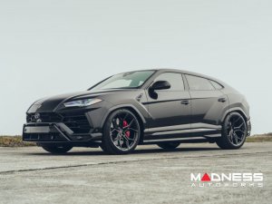 Lamborghini Urus Custom Wheels - Evo-3 by Vossen - Satin Black Lamborghini Urus Custom Wheels - Evo-3 by Vossen - Satin Black